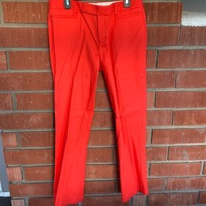 Like new Gap bright Orange-ish red-ish dress pants